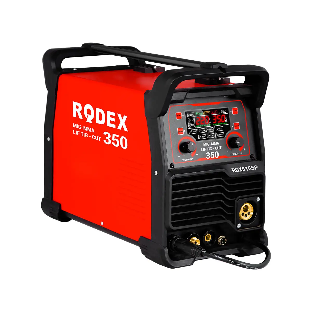 RDX5165P DC MIG+FLUX+MMA+LIFT TIG+CUT Inverter Welding Machine