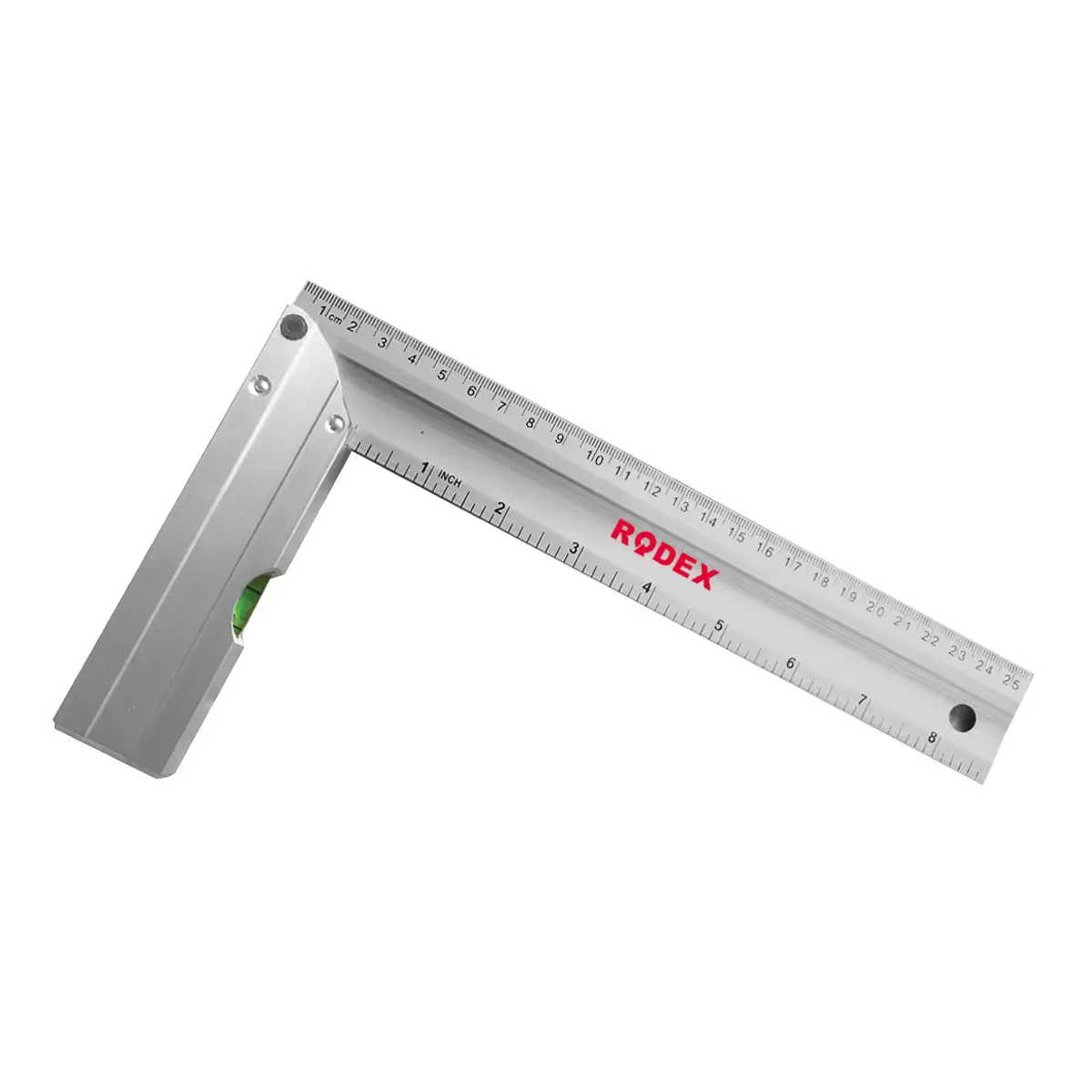 Aluminium 'L' Ruler With Level Bubble