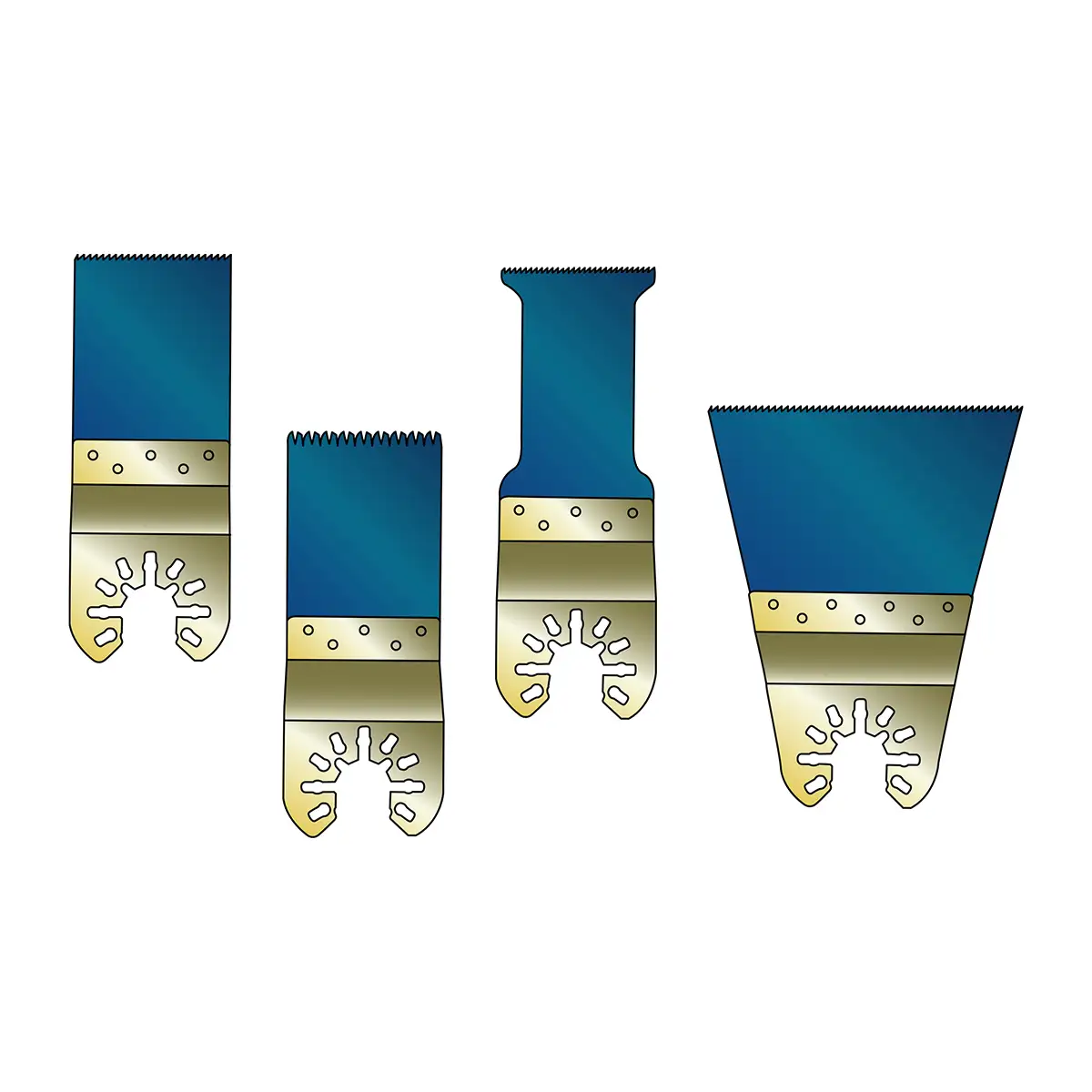 4 Pcs Cutting & Scraping Set