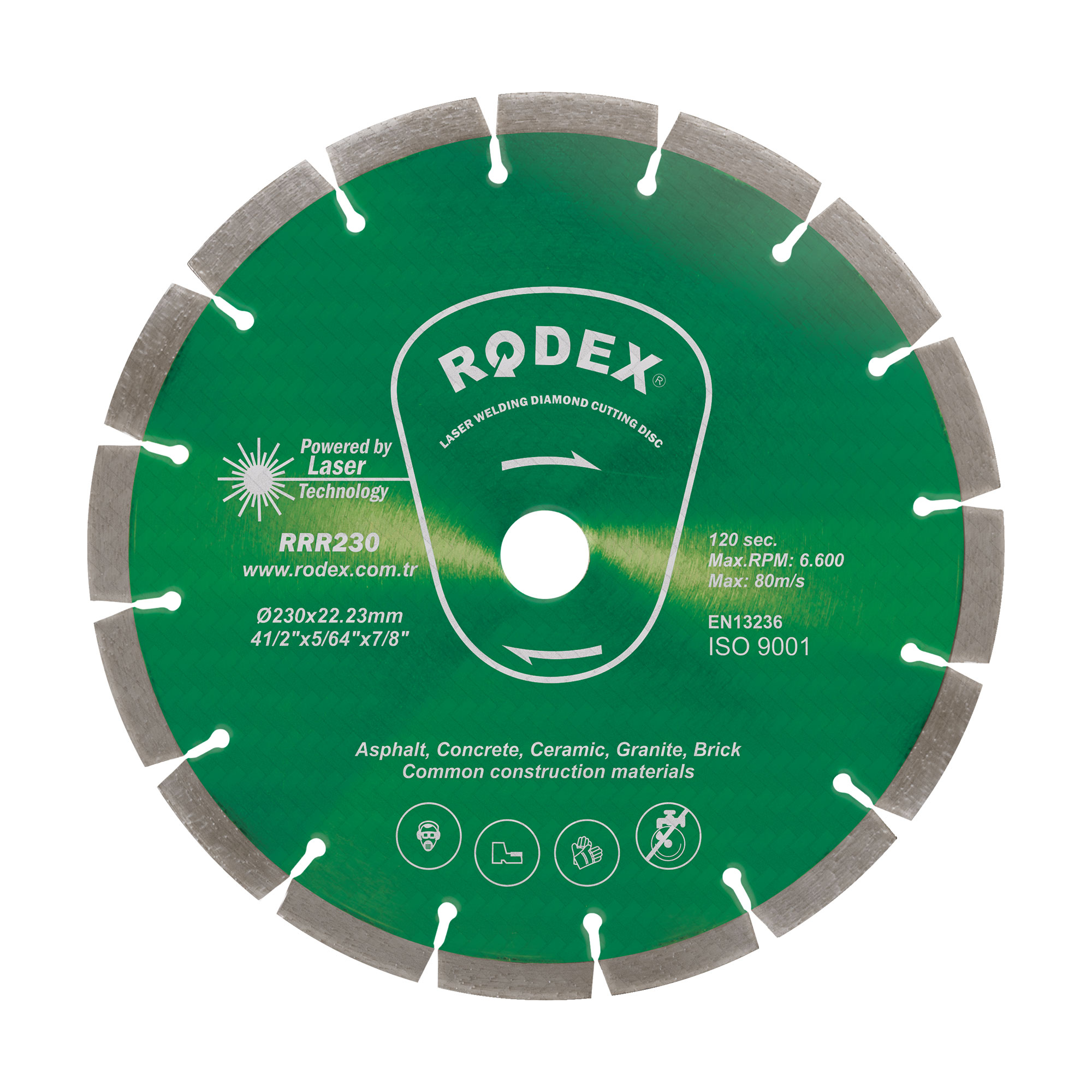 Laser Welded Diamond Cutting Disc