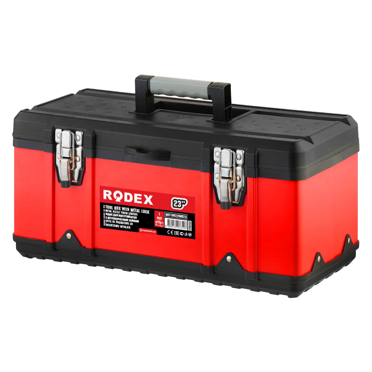 Tool Box With Metal Lock